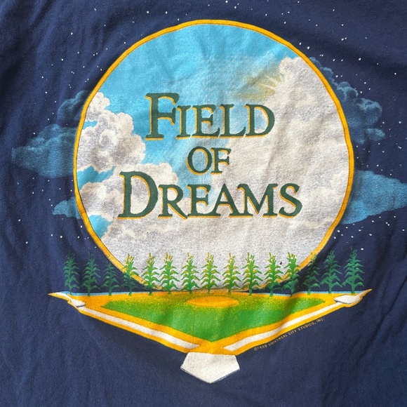 1989 Field of Dreams Official Promo Tee - Picture 3 of 6